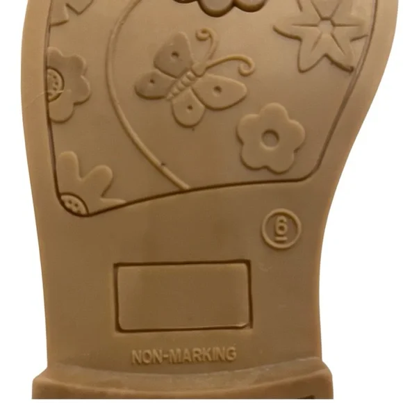 Jumping Beans sandals toddler girls 6 white fisherman style hook & loop closure - Picture 8 of 9